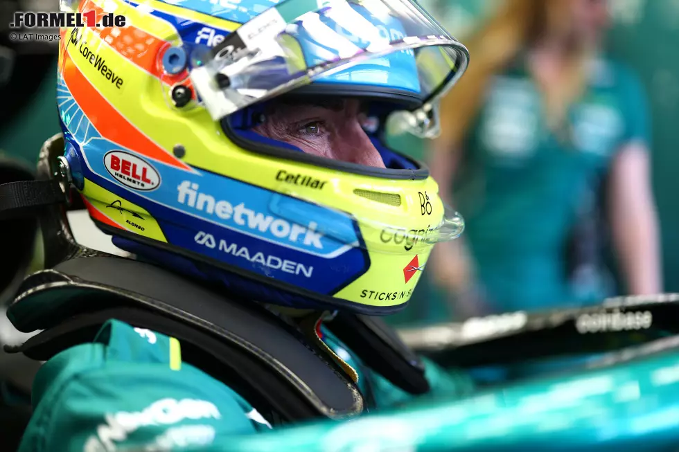 Foto zur News: Fernando Alonso (Aston Martin)