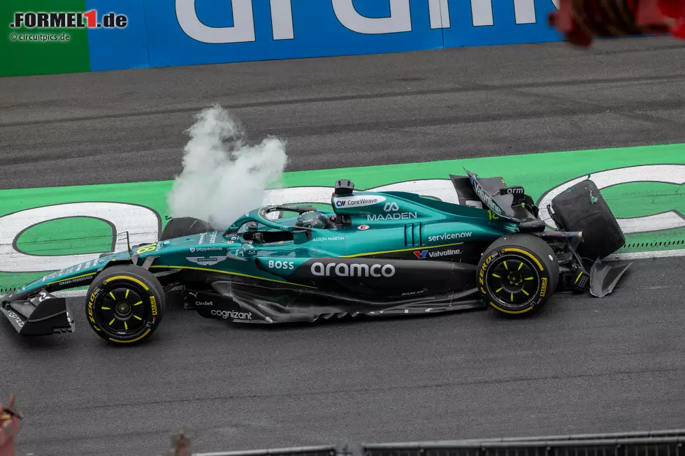Foto zur News: Lance Stroll (Aston Martin)