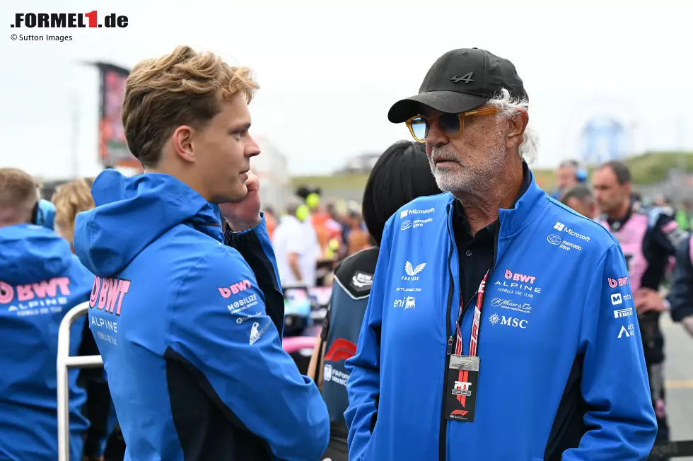 Foto zur News: Flavio Briatore und Paul Aron