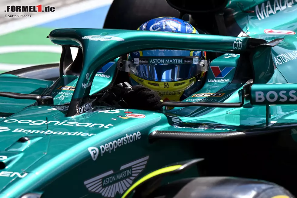Foto zur News: Fernando Alonso (Aston Martin)