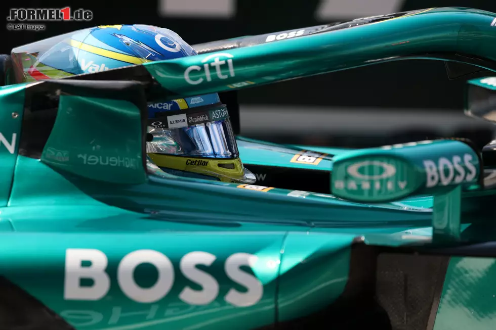 Foto zur News: Fernando Alonso (Aston Martin)