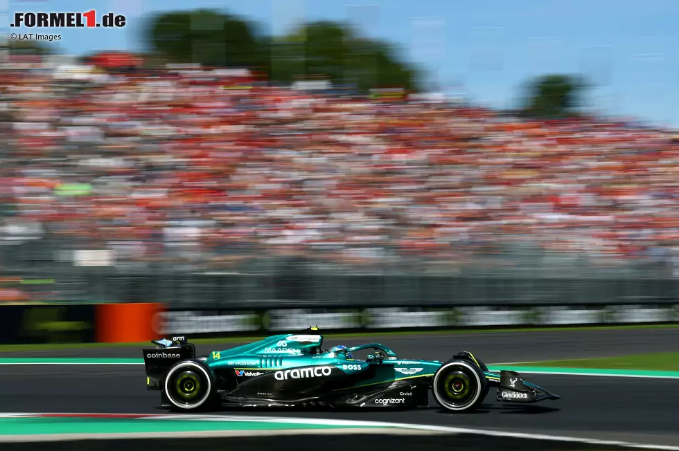 Foto zur News: Fernando Alonso (Aston Martin)