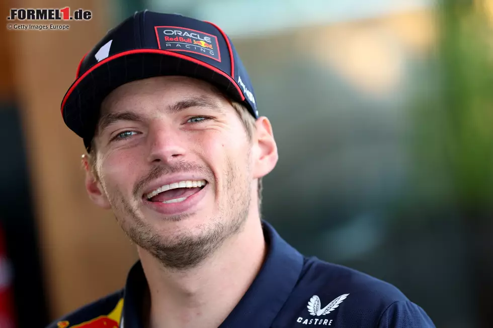 Foto zur News: Max Verstappen (Red Bull) und Mark Thompson