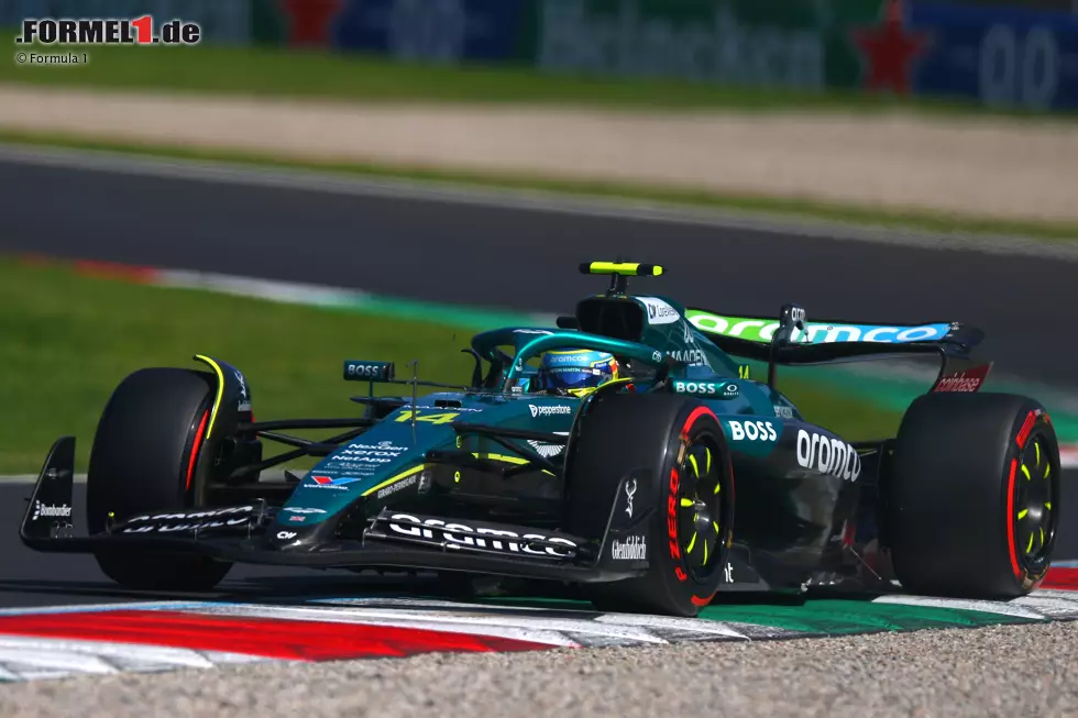 Foto zur News: Fernando Alonso (Aston Martin)