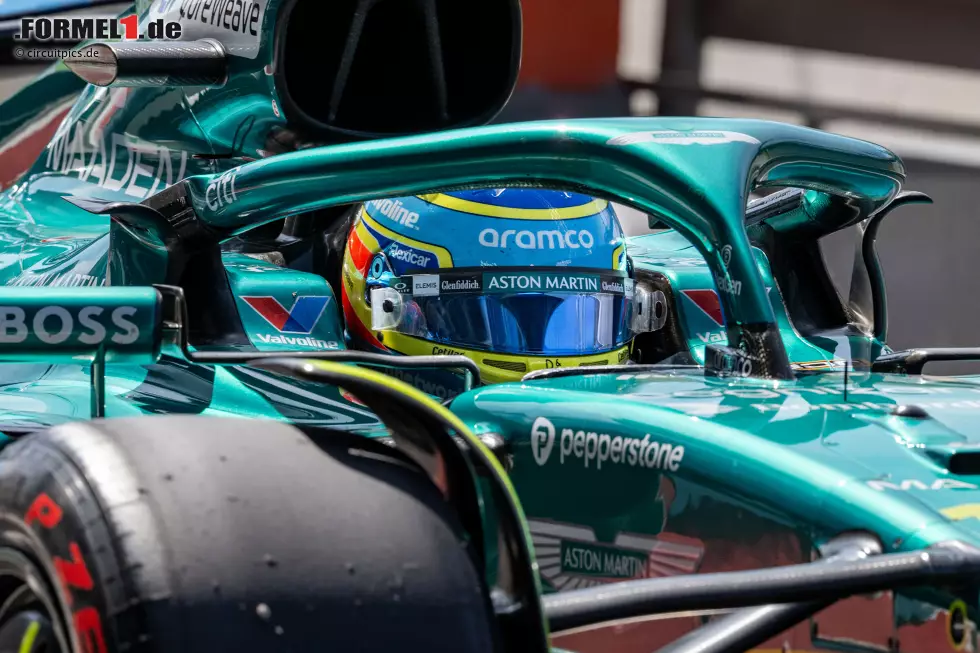 Foto zur News: Fernando Alonso (Aston Martin)