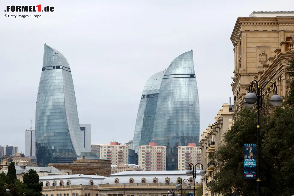 Foto zur News: Blick auf Baku