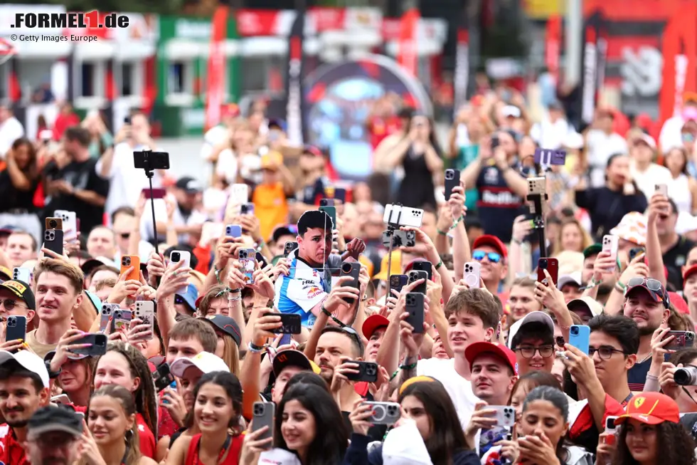 Foto zur News: Fans in Baku