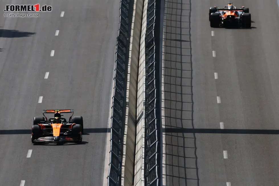 Foto zur News: Lando Norris (McLaren) und Oscar Piastri (McLaren)