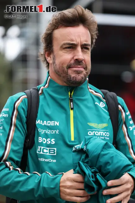 Foto zur News: Fernando Alonso (Aston Martin)