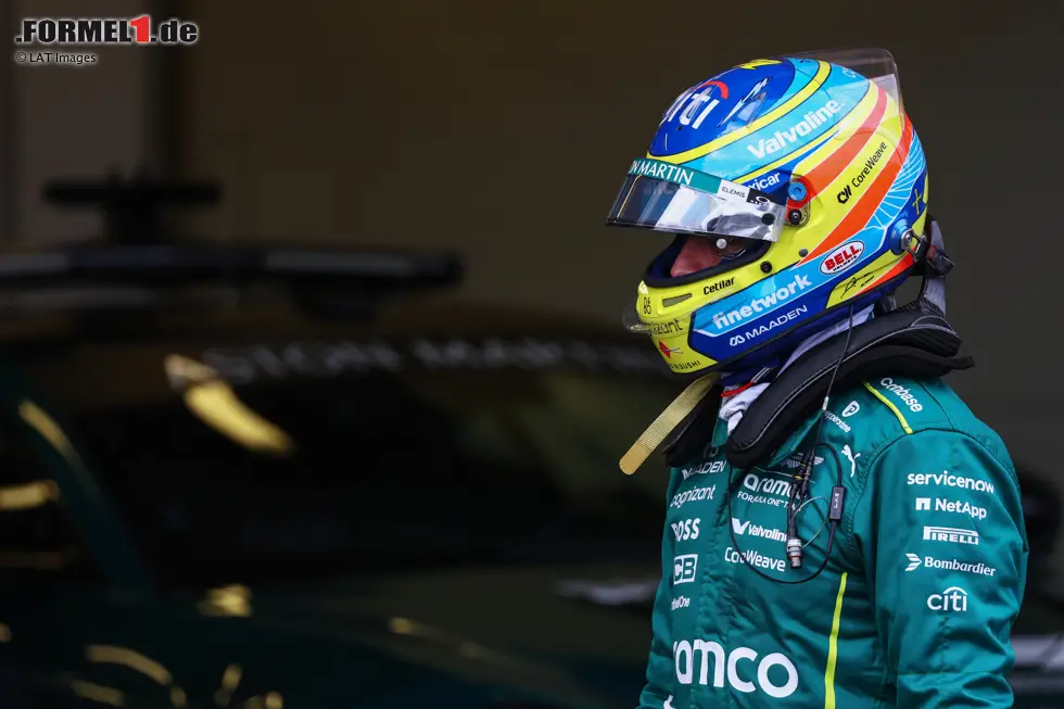 Foto zur News: Fernando Alonso (Aston Martin)