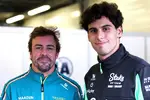 Foto zur News: Fernando Alonso (Aston Martin) und Gabriel Bortoleto (Sauber)