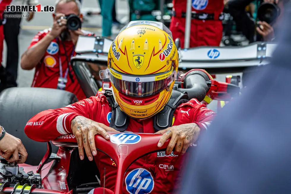 Foto zur News: Lewis Hamilton (Ferrari)