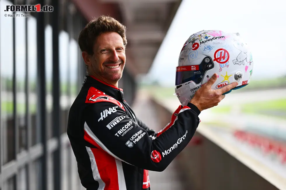 Foto zur News: Romain Grosjean (Haas)