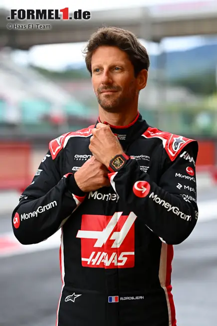 Foto zur News: Romain Grosjean (Haas)