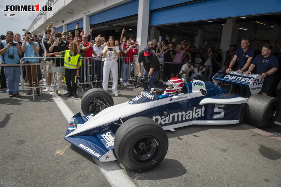 Foto zur News: Nelson Piquet im Brabham BT52 aus der Formel-1-Saison 1983