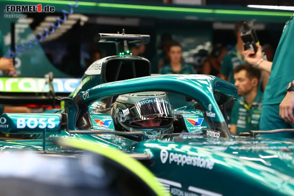 Foto zur News: Lance Stroll (Aston Martin)