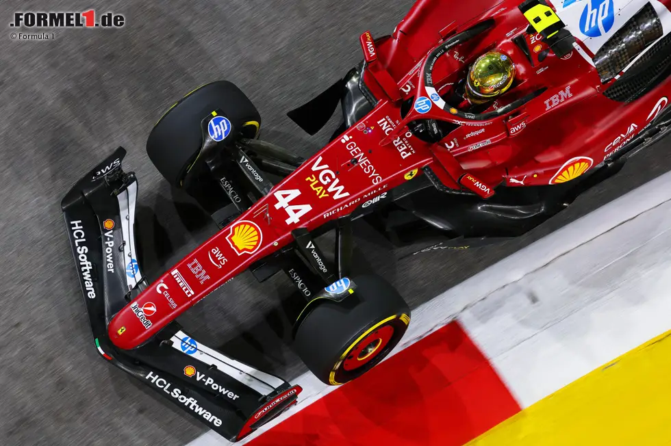 Foto zur News: Lewis Hamilton (Ferrari)
