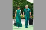 Foto zur News: Andy Cowell (Aston Martin) mit Sarah Cowell