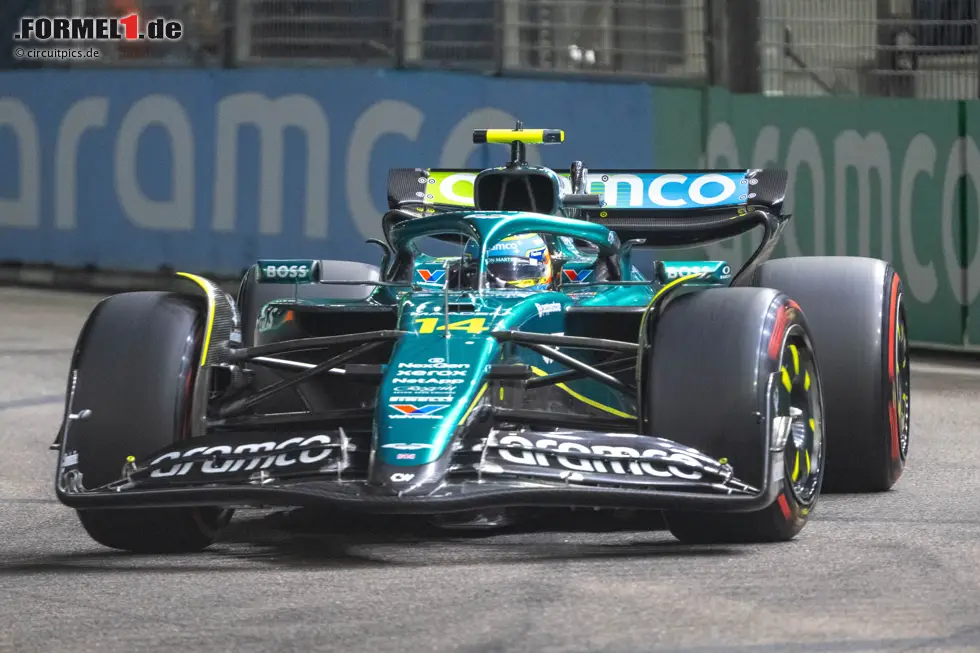 Foto zur News: Fernando Alonso (Aston Martin)