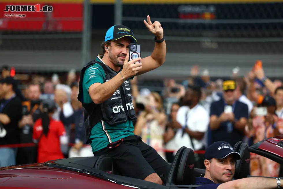 Foto zur News: Fernando Alonso (Aston Martin)