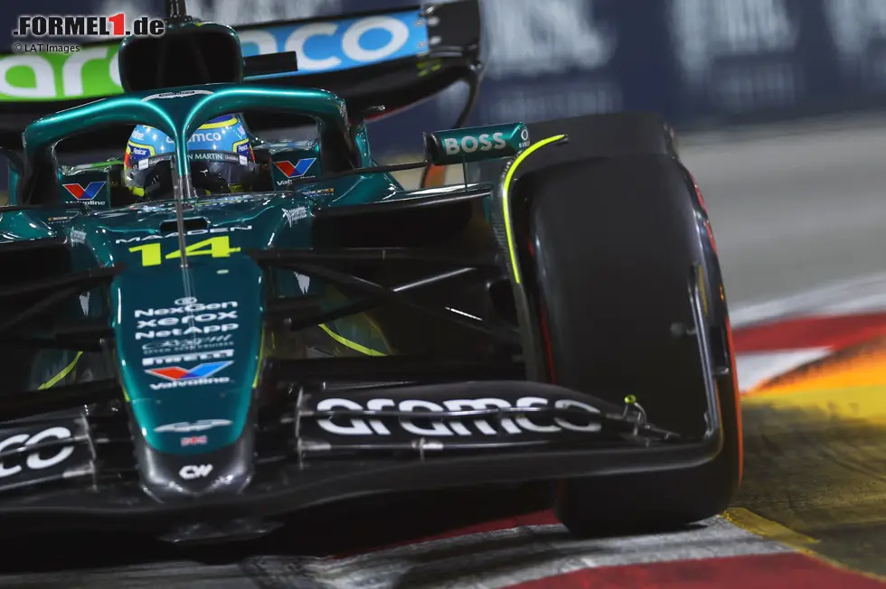 Foto zur News: Fernando Alonso (Aston Martin)