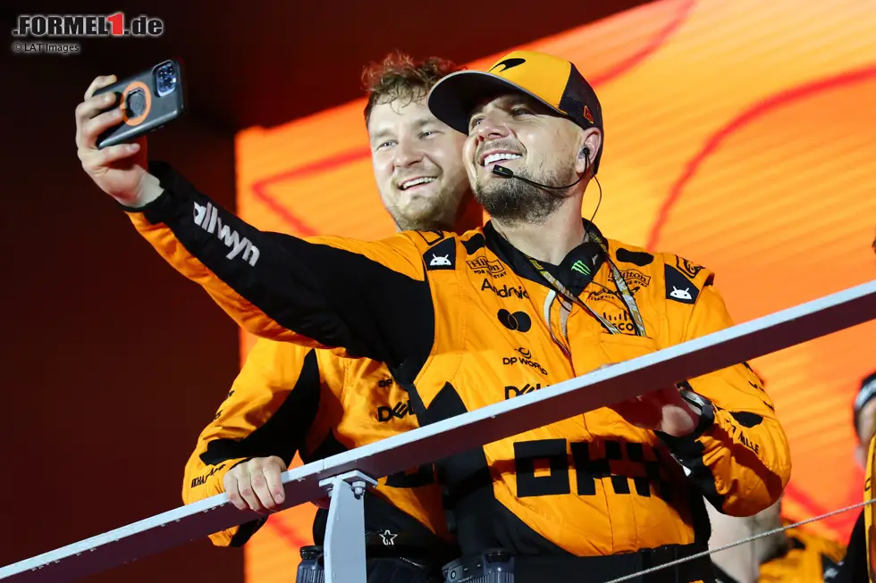 Foto zur News: McLaren jubelt über den WM-Gewinn 2025