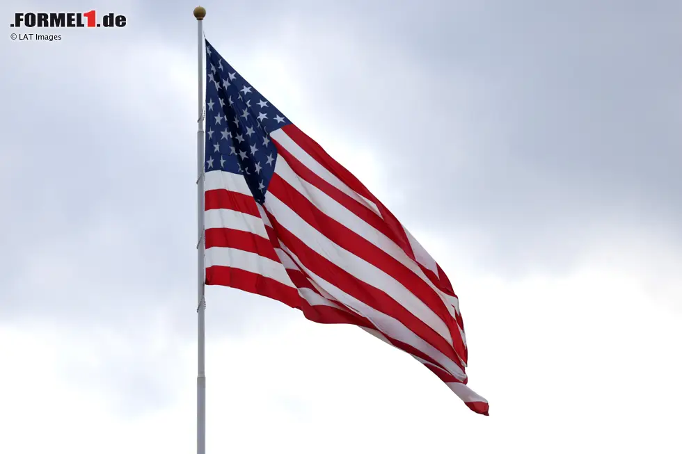 Foto zur News: USA-Flagge in Austin