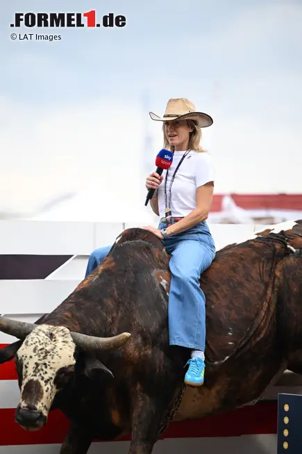 Foto zur News: Sky-Reporterin Mara Sangiorgio