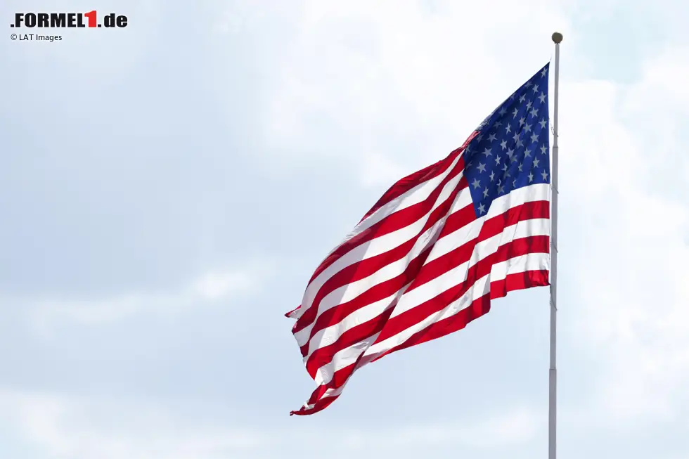Foto zur News: USA-Flagge in Austin