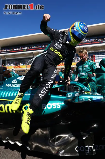 Foto zur News: Fernando Alonso (Aston Martin)