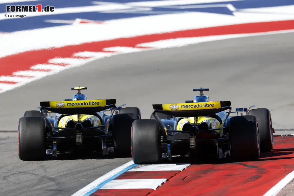 Foto zur News: Franco Colapinto (Alpine) und Pierre Gasly (Alpine)