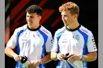 Foto zur News: Isack Hadjar (Racing Bulls) und Liam Lawson (Racing Bulls)