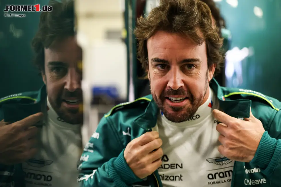 Foto zur News: Fernando Alonso (Aston Martin)