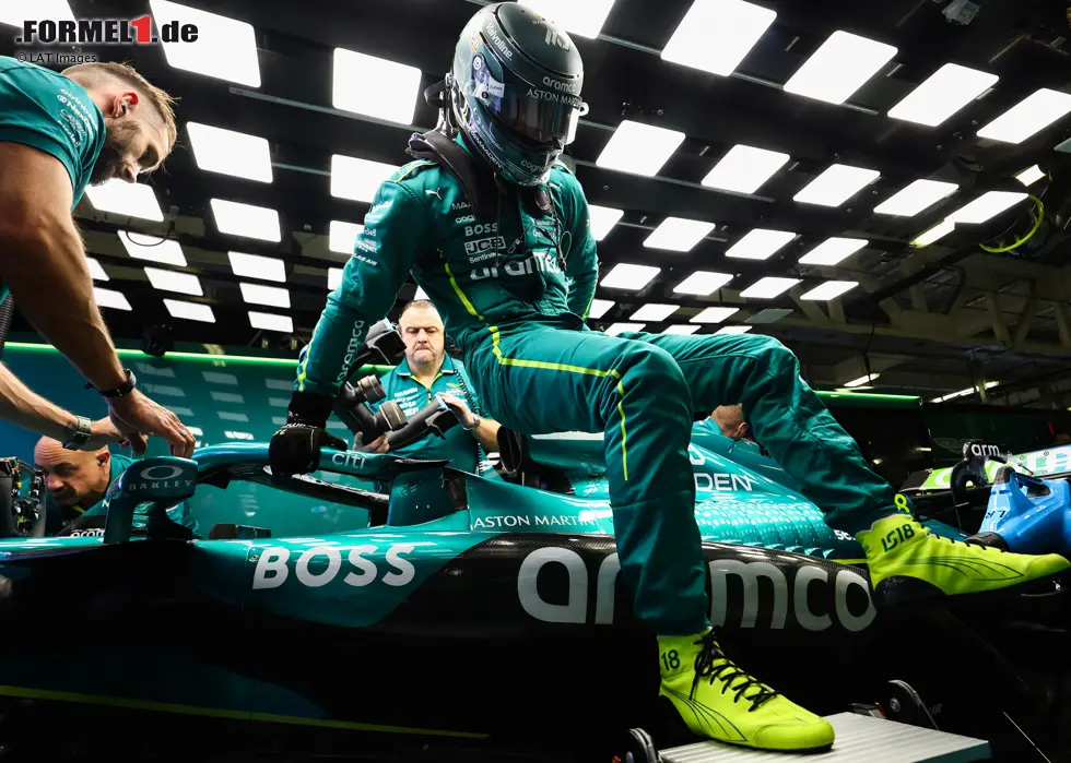 Foto zur News: Lance Stroll (Aston Martin)