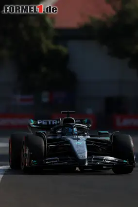 George Russell Mercedes Mercedes F1 ~George Russell (Mercedes) ~ Foto zur News: Formel-1-Liveticker: Chronologie des Mexiko-Samstags