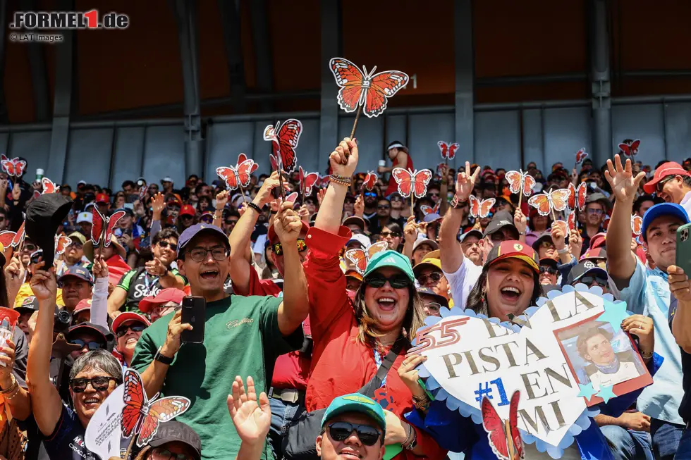 Foto zur News: Formel-1-Fans in Mexiko