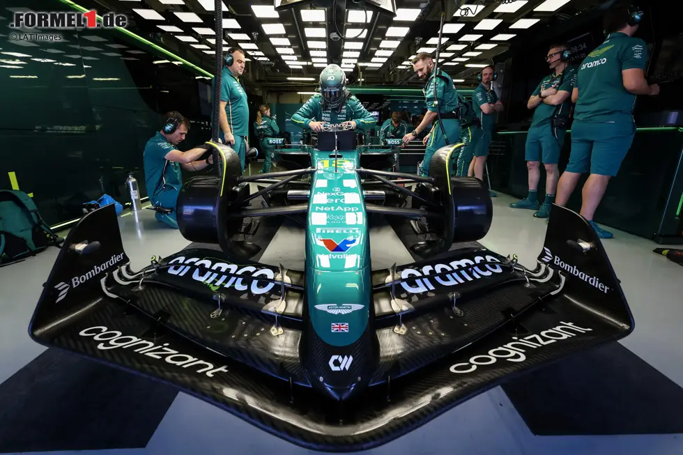 Foto zur News: Lance Stroll (Aston Martin)