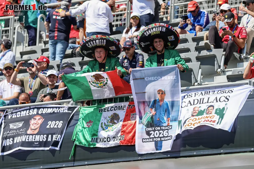 Foto zur News: Formel-1-Fans in Mexiko