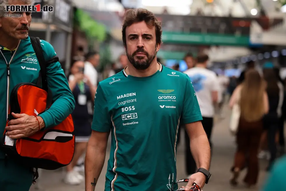 Foto zur News: Fernando Alonso (Aston Martin)