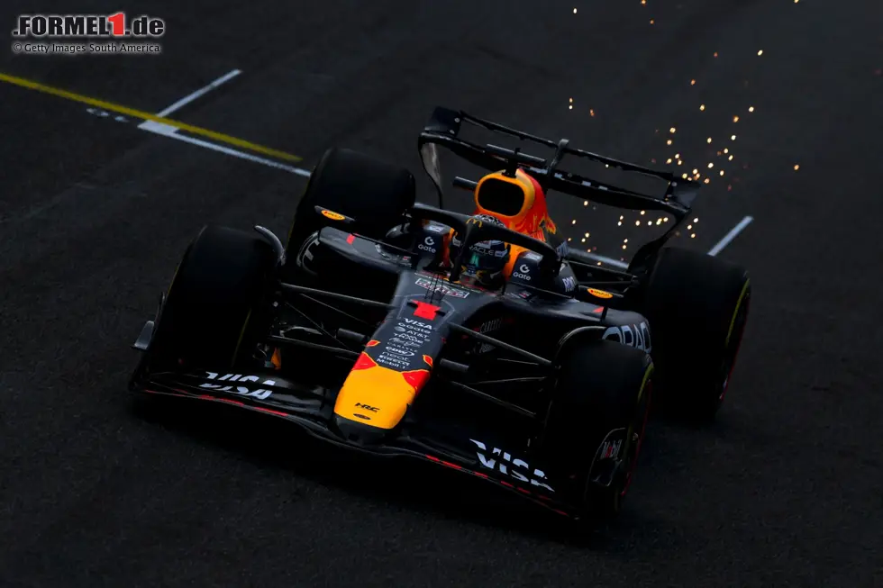 Foto zur News: Max Verstappen (Red Bull) und Mark Thompson