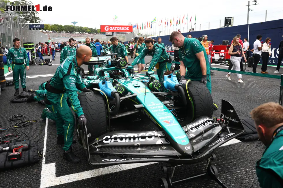 Foto zur News: Lance Stroll (Aston Martin)