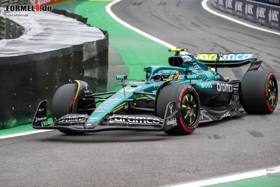 Foto zur News: Fernando Alonso (Aston Martin)