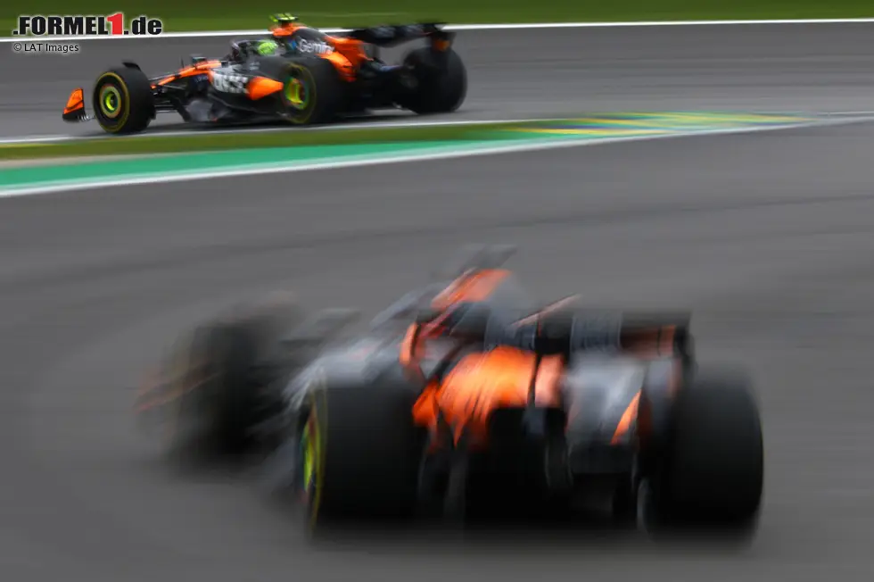Foto zur News: Lando Norris (McLaren) und Oscar Piastri (McLaren)