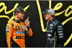 Foto zur News: Lando Norris (McLaren) und Max Verstappen (Red Bull)