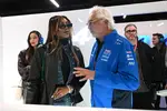 Foto zur News: Naomi Campbell mit Flavio Briatore (Alpine)