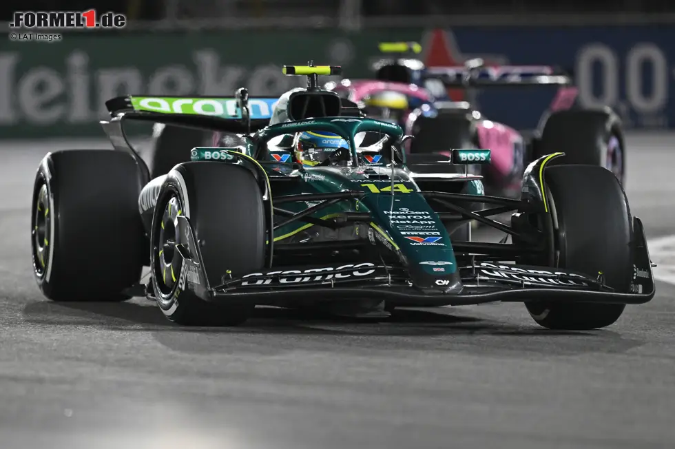 Foto zur News: Fernando Alonso (Aston Martin)