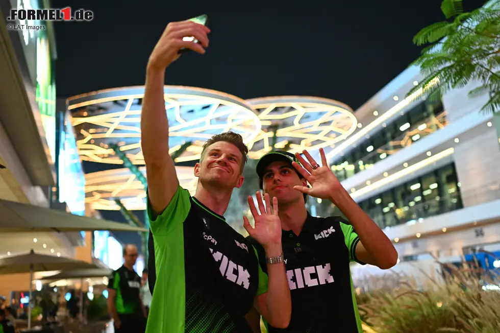 Foto zur News: Nico Hülkenberg (Sauber) und Gabriel Bortoleto (Sauber)