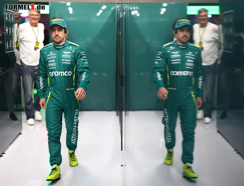 Foto zur News: Fernando Alonso (Aston Martin)