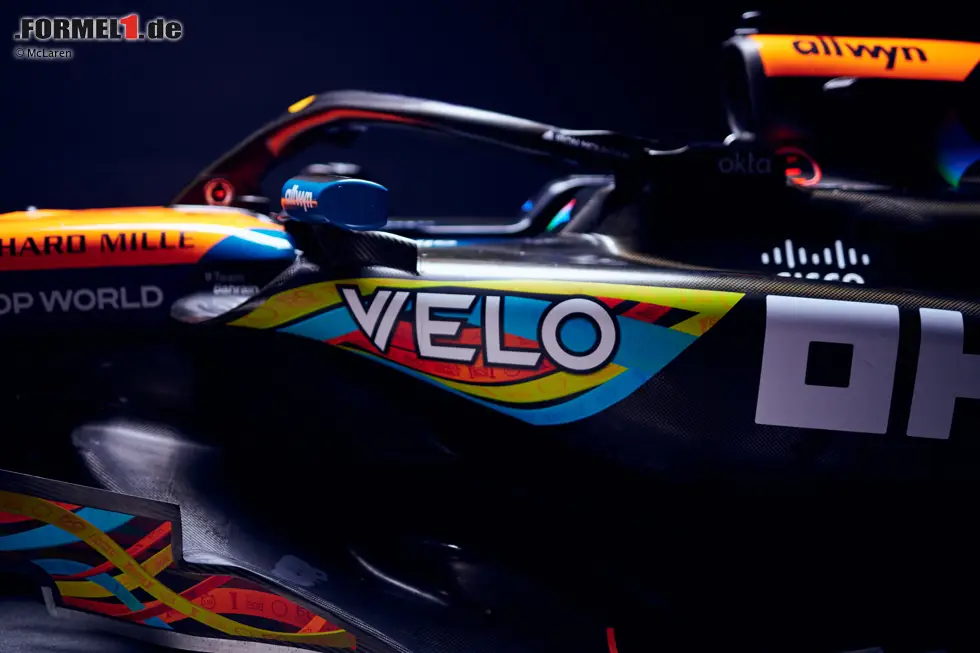 Foto zur News: McLaren-Sonderdesign in Abu Dhabi 2025