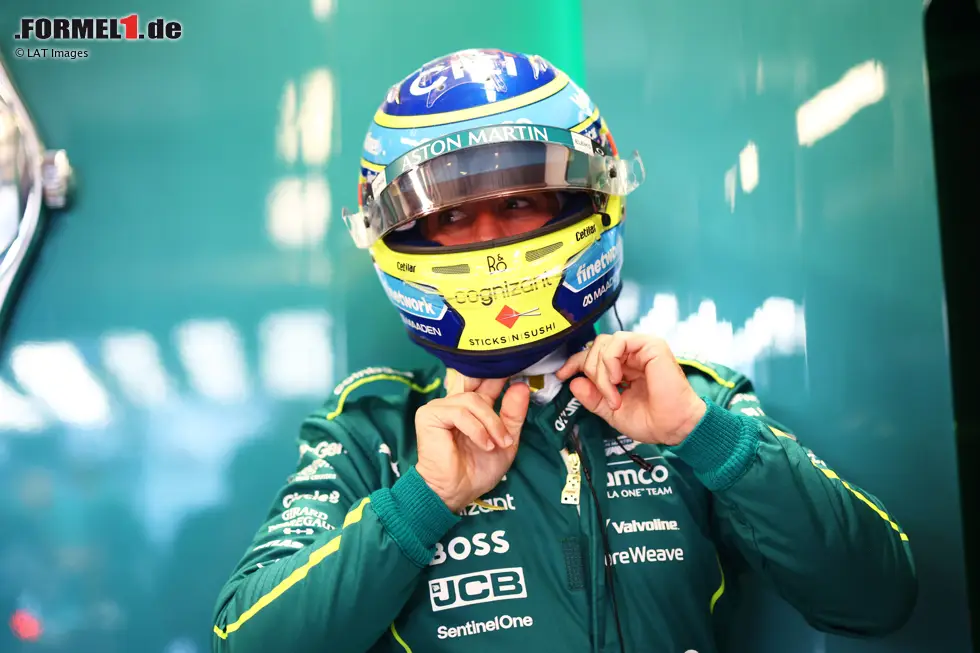 Foto zur News: Fernando Alonso (Aston Martin)